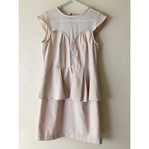 L’ATISTE by AMY Sheer Mesh Yoke Dress | Sz M